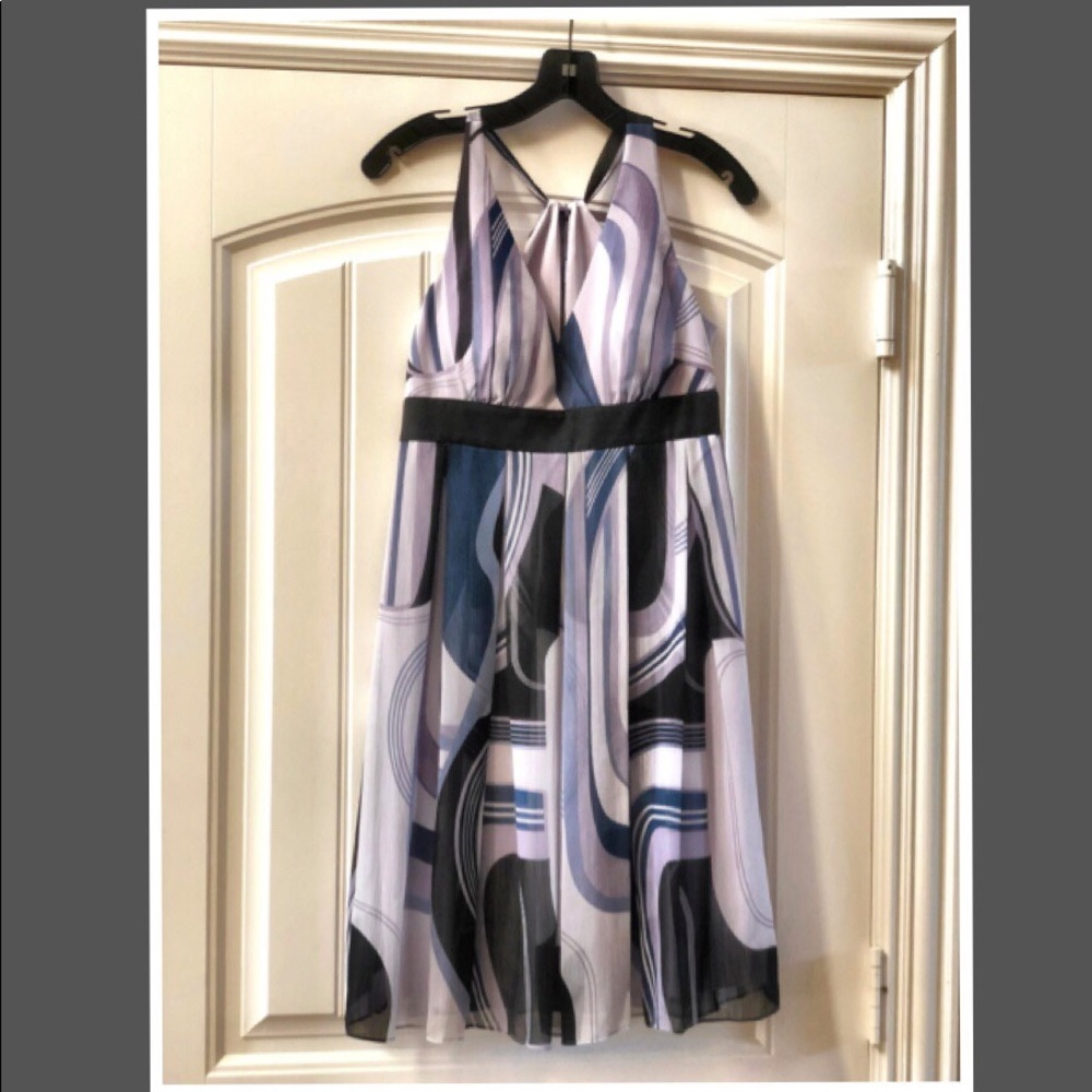 Max & Cleo chiffon cocktail dress. Size 6